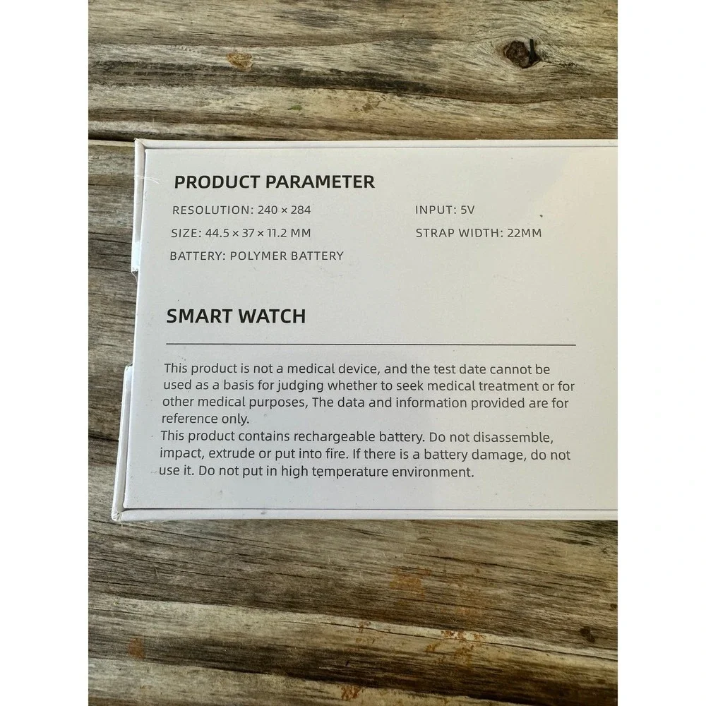 FITVII Fitness Tracker - Smart Watch with Heart Rate, Blood Pressure, Sleep